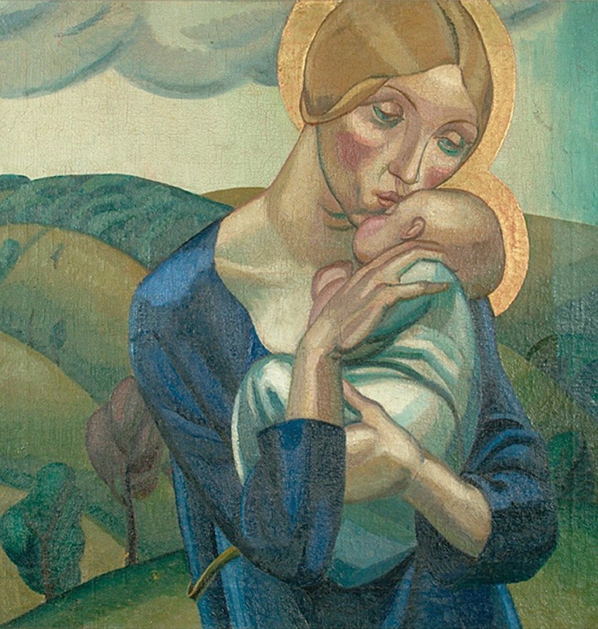 david-jones-madonna-and-child-in-a-landscape-main