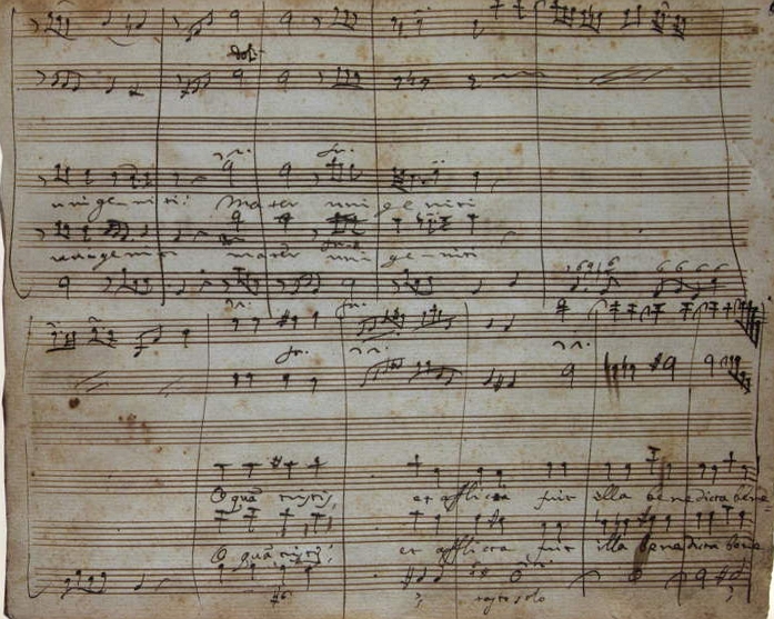 Pergolesi_Stabat_Mater_Autograph